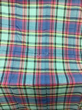 Tovaglia 100% cotone Vestro colorata fantasia a quadri 180x265 cm casalinghi