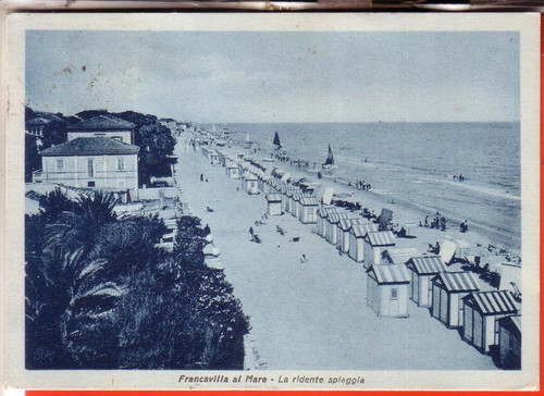 Cartolina francavilla mare - francavilla,