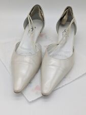 scarpa da sposa nr 42.5 color avorio perlato