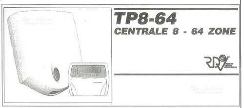 Antifurto tecnolarm tp8 - tecnolarm, tp8-64