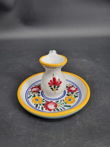 Portacandele ceramica italiana