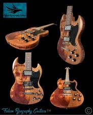 Chitarra elettrica fatta a