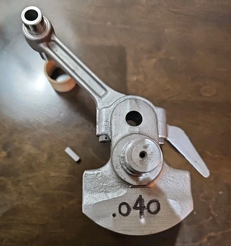 Vintage whizzer crank - &, rod