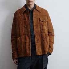 Giacca camionista in pelle da