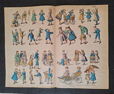 Bambole carta bambini che - di,