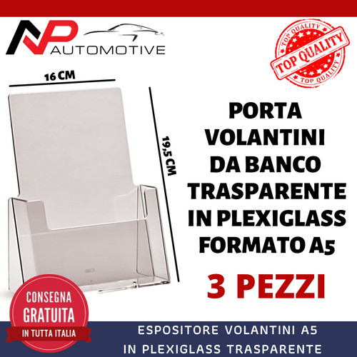 Porta depliant banco 3 - porta, da