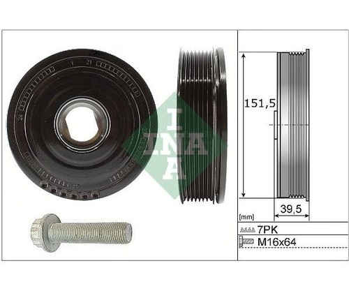 Kit puleggia albero motore - , ina