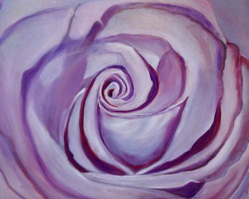 Hawaii artist fluffy rose - "fluffy,