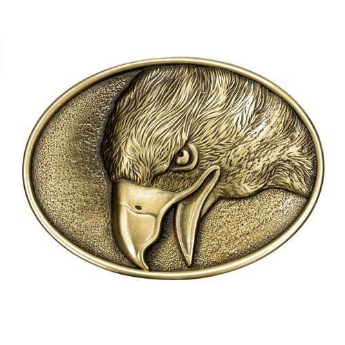 Fibbia ottone aquila - fibbia,