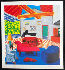 David Hockney  Litografia COA