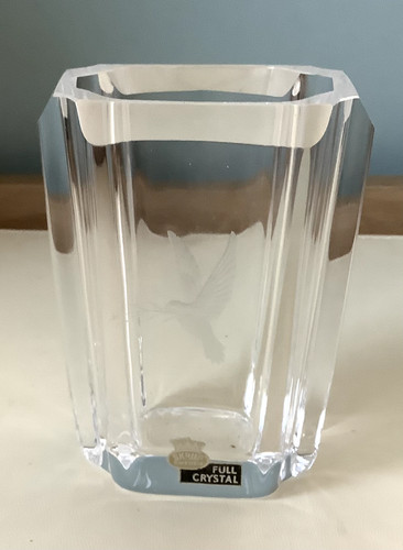 Piccolo vaso cristallo - , pieno