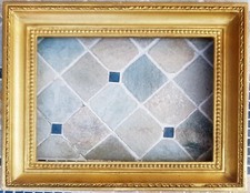 cornice antica stile impero oro zecchino XIX secolo 33 x 41 cm profilo da 5 cm