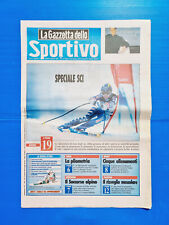 LA GAZZETTA DELLO SPORTIVO 5 FEBBRAIO 1999 SPECIAL SCI-CORSA PLIOMETRIA-PALESTRA