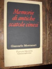 MEMORIE DI ANTICHE SCATOLE
