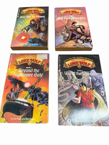 Vintage rpg game book - vintage, lone