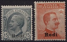 COLONIE EGEO RODI 1918-22