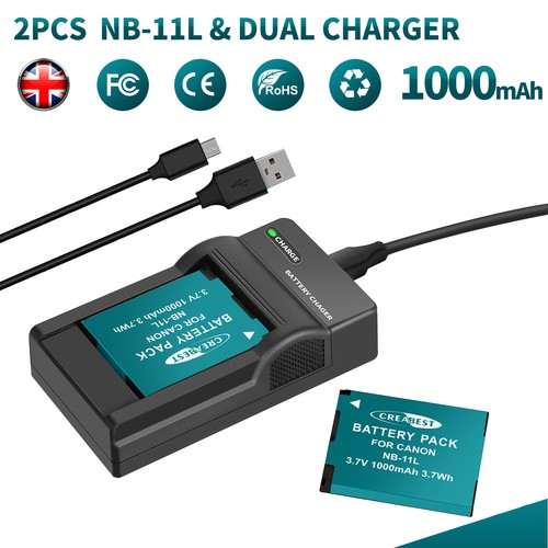 Batteria 11l 11lh per - batteria, nb-11l