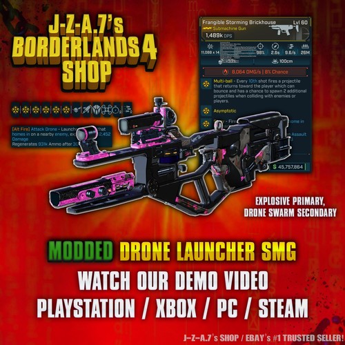 Borderlands modded 1489k - 4✨,