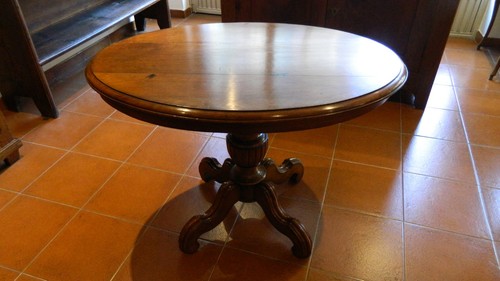Antico tavolino ovale luigi - ovale,