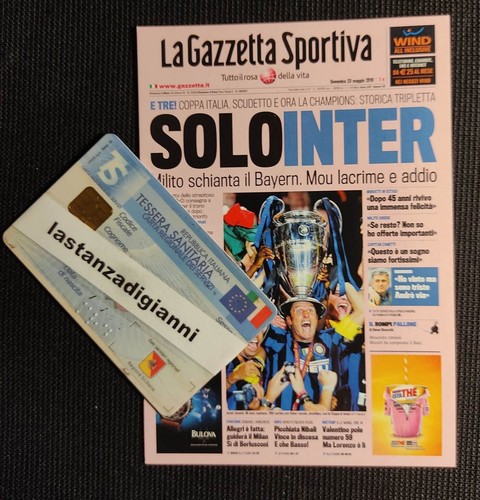 Cartolina inter promo card - inter,