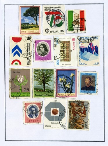 Lotto collezione francobolli - ,