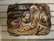 Quadro ceramica natività G