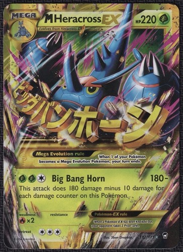 Pokemon heracross 112 - pokemon, ex