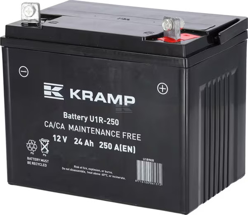 Batteria 12v 24ah - 250a, 5,85kg