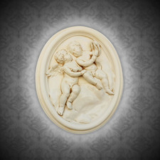 QUADRO IN GESSO BASSORILIEVO