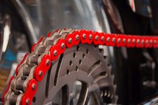 Catena HRT rossa per Honda TRX