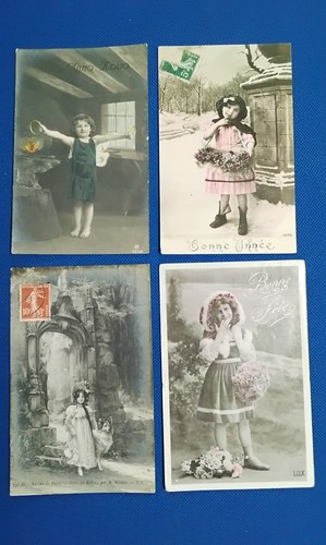 Bambini cartoline antiche - cartoline,