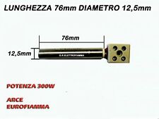 CANDELETTA STUFA PELLET 12,5X80 300W EVACALOR EUROFIAMMA FURBETTA