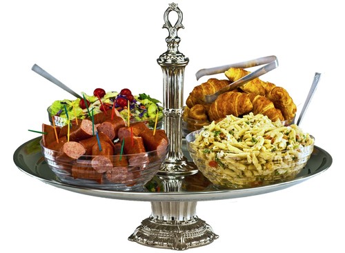 Table centerpiece appetizers - table,