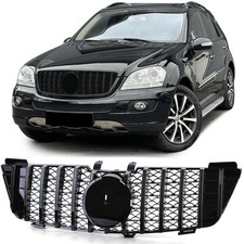 Sport Calandre Noir Brillant pour Mercedes ML W164 Vorfacelift 2005-2008