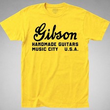 T-SHIRT logo GIBSON les paul