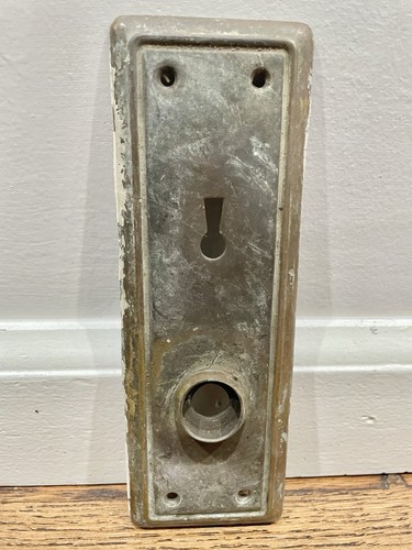 Antico piatto porta - , ottone
