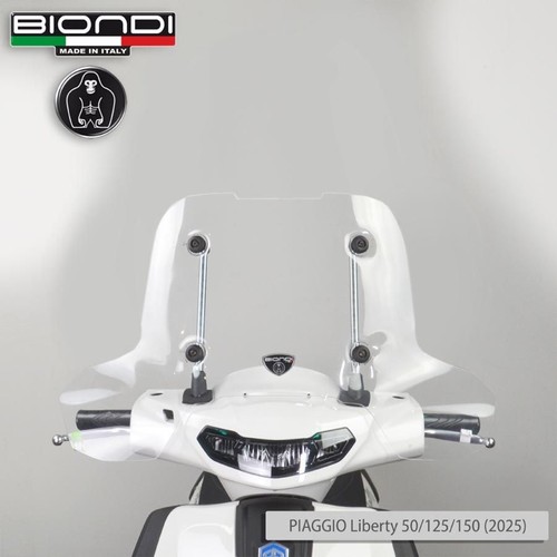 Cupolino biondi 5mm piaggio - cupolino,