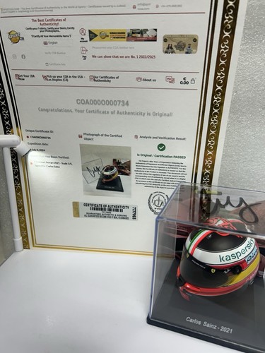 Casco ferrari firmato - casco,