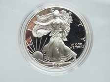 UNITED STATES OF AMERICA ONCIA DOLLARO LIBERTY ANNO 2000 P PROOF RARA ULTRA CAME