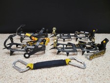 GRIVEL / CHARLET MOSER Ramponi da arrampicata su ghiaccio alpinismo lotto in bundle