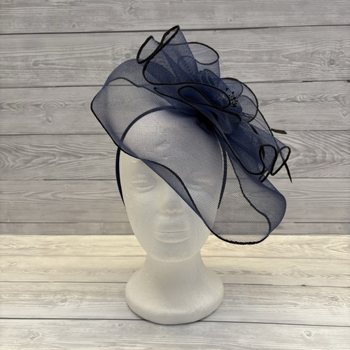 Fascia fascinator blu navy - blu,