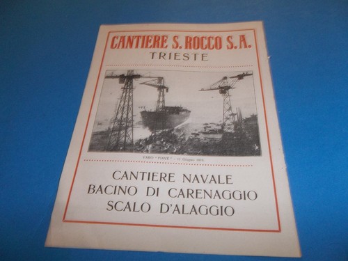 Pubblicita 1919 cantiere - ,
