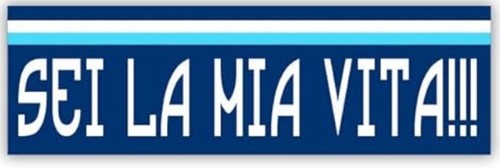 Striscione pvc con occhielli - con,