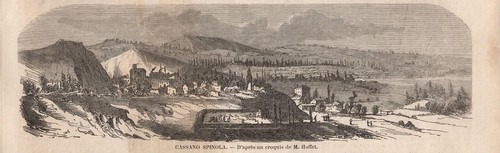 Stampa antica cassano - antica,