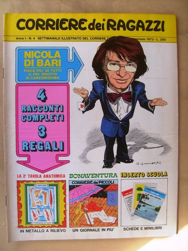 Corriere dei ragazzi 1972 - ragazzi, n°