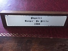 Targa Pocher scala 1/8 Bugatti De Ville