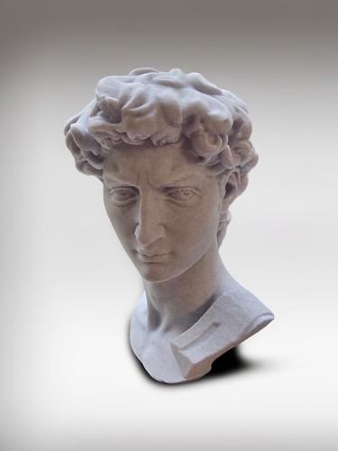 Scultura busto davide arte - scultura,