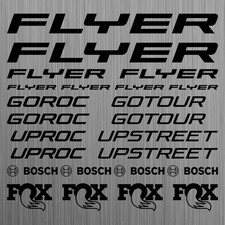 FLYER adesivi sticker bici