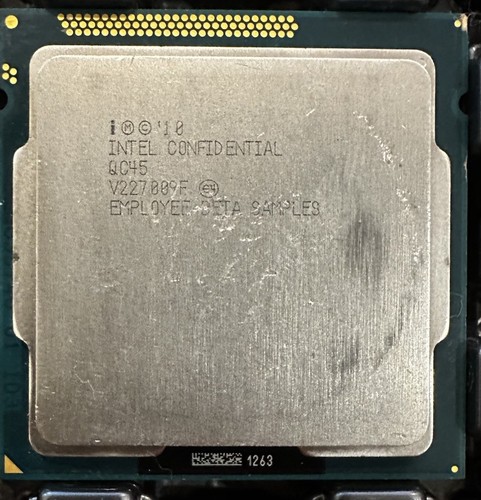 Intel confidential 3770k - intel, i7-3770k