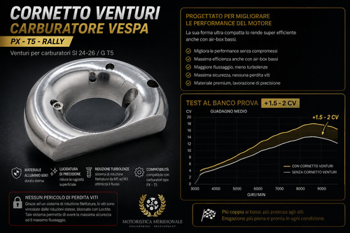 Cornetto venturi vespa si24 - venturi, si24.24